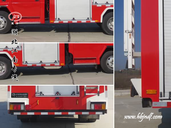 （国六排放）庆铃五十铃3.5吨水罐消防车配置参数介绍13886855788