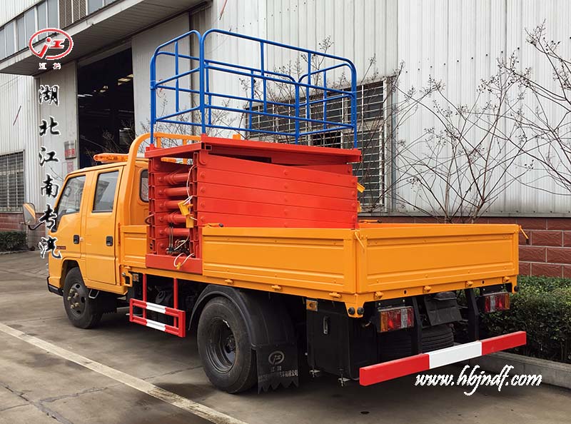 江铃顺达10米剪叉式高空作业车（蓝牌）参数配置照片价格18671091666