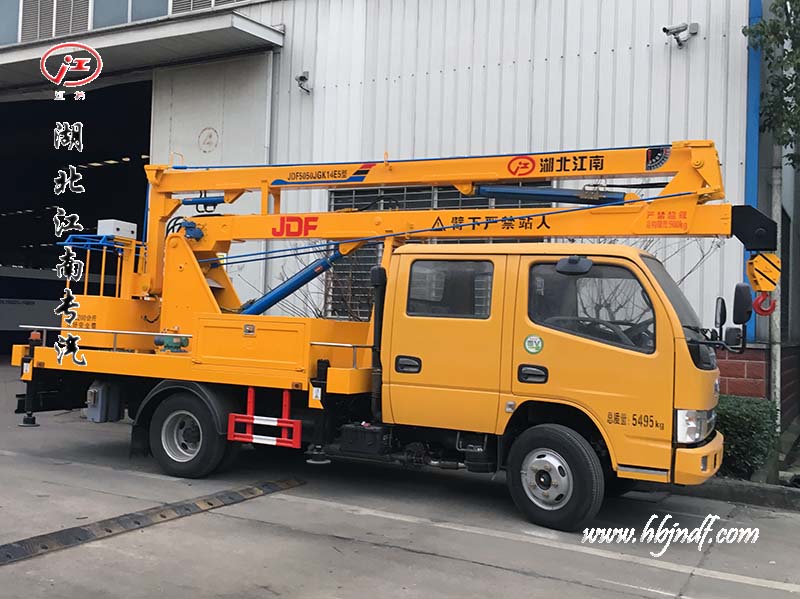 东风多利卡12米高空作业车（蓝牌）参数配置照片价格18671091666