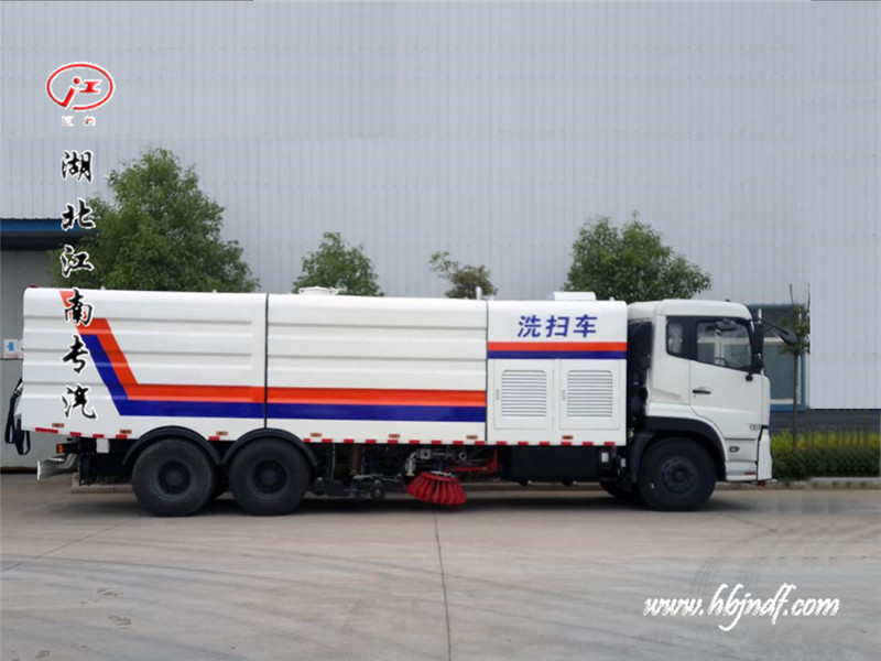 东风天龙后双桥洗扫车详细参数配置15172781770